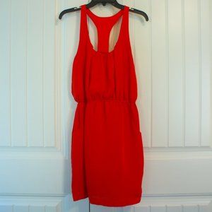 Burnt Orange T-back dress